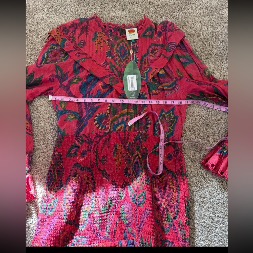 NWT Farm Rio Sunset tapestry mini dress
Size Large - Picture 11 of 12